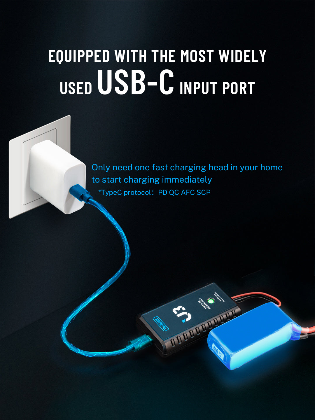 ToolkitRC U3 USB-C LiPo Charger