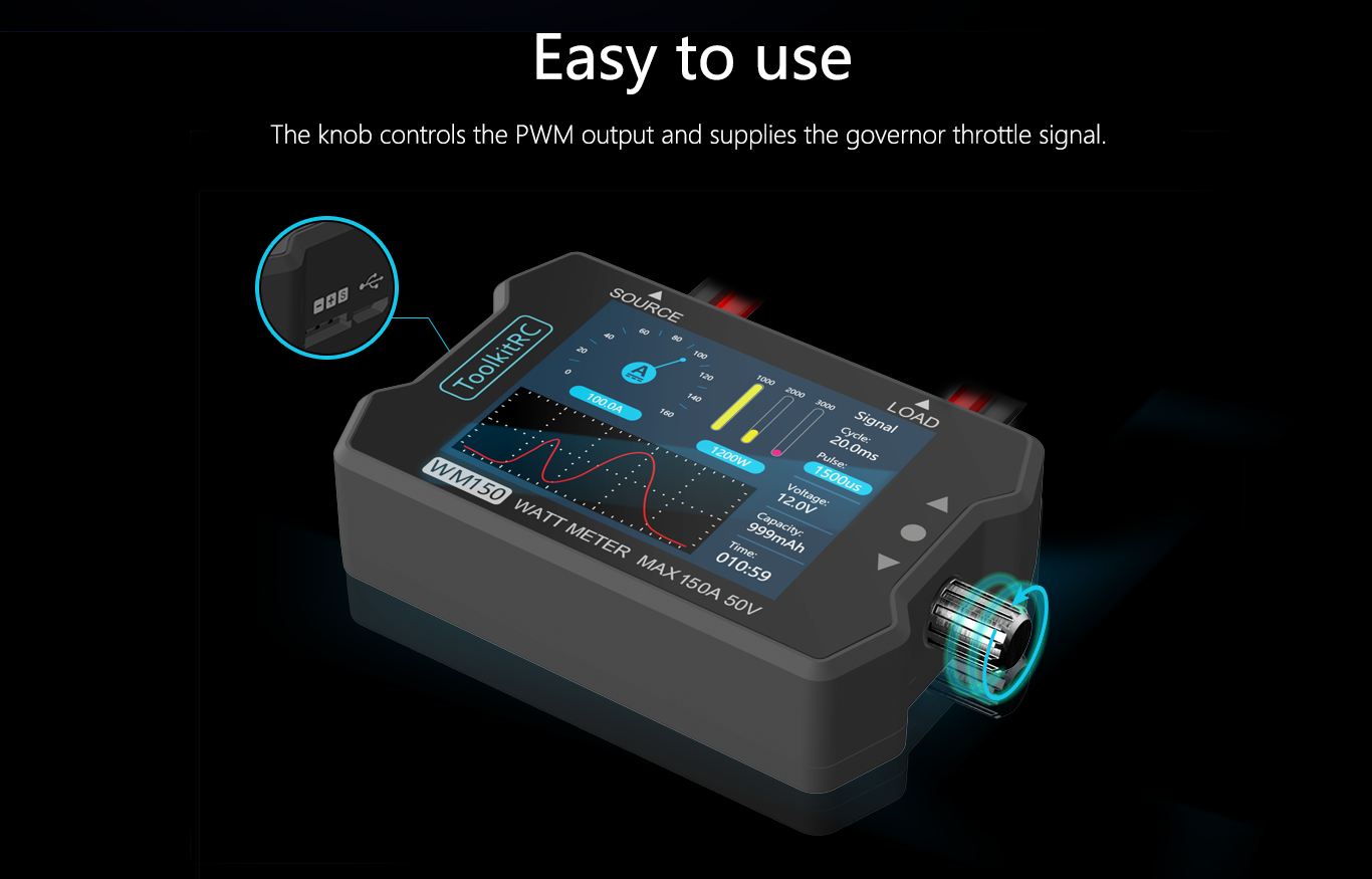 ToolkitRC WM150 Watt Meter